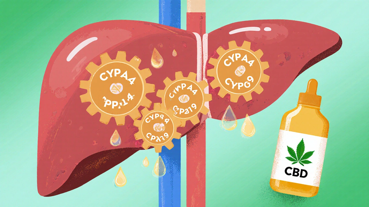 CBD Oil Interactions with Prescription Drugs: CYP450 Inhibition & Sedation Risks