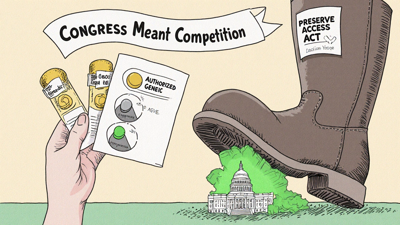 A patient faces three drug price tiers, with the real generic crushed by market control despite legislative hope.