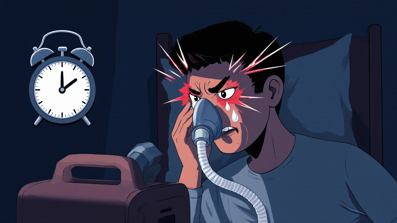 Cluster Headaches: Severe Pain and Oxygen Therapy