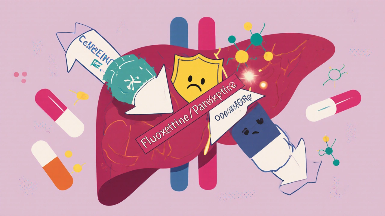 Fluoxetine or Paroxetine with Codeine: Why Your Pain Relief Might Not Work