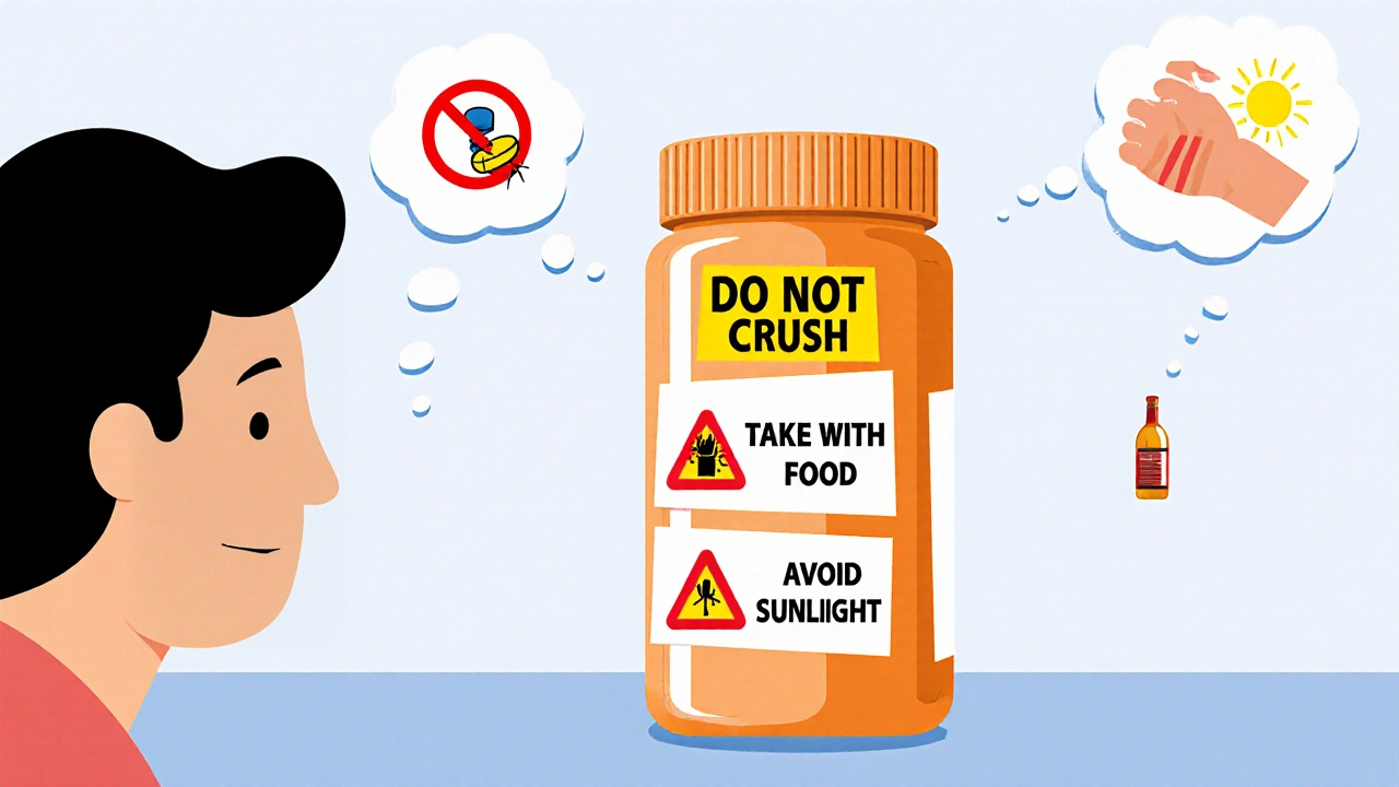 Prescription Label Warnings: What Medication Stickers Really Mean