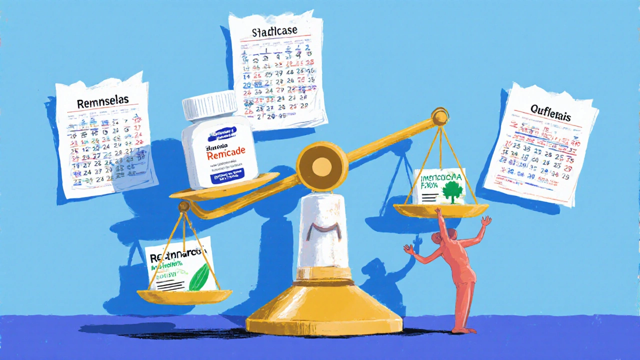 Scale tipping toward expensive brand drug as biosimilars struggle under 6% payment rule.