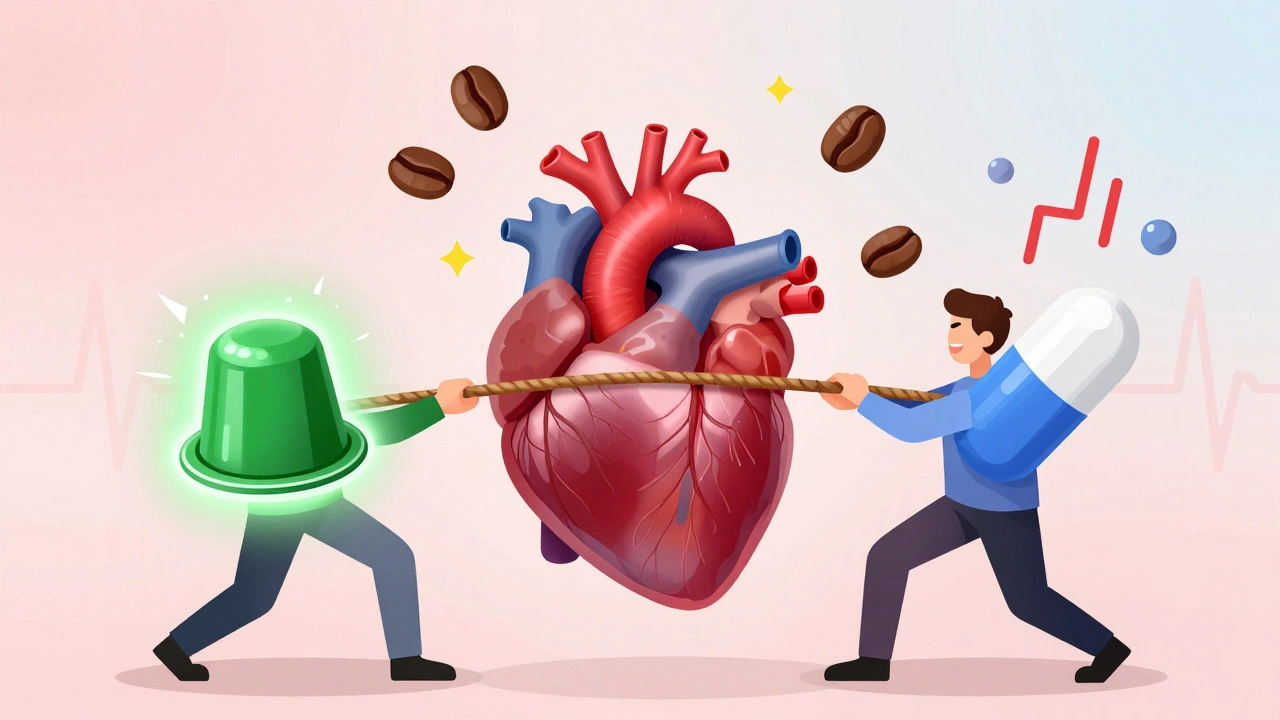 Green Coffee Extract and Stimulant Medications: What You Need to Know About Blood Pressure Risks