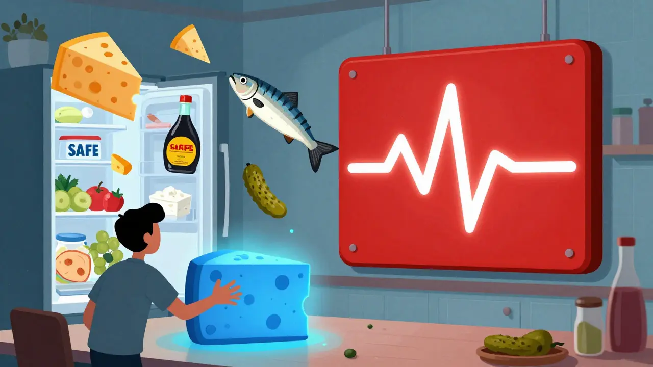 Tyramine-Rich Foods and MAO Inhibitors: What You Must Avoid to Prevent Hypertensive Crisis