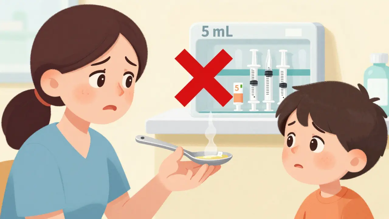 Never Use Household Spoons for Children’s Medicine Dosing: Why It’s Dangerous and What to Use Instead
