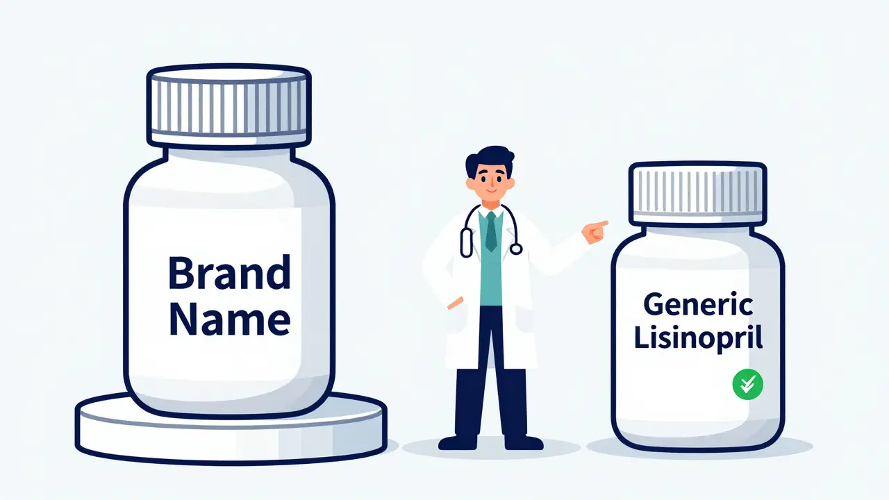 Comparison between expensive brand name and cheap generic pills
