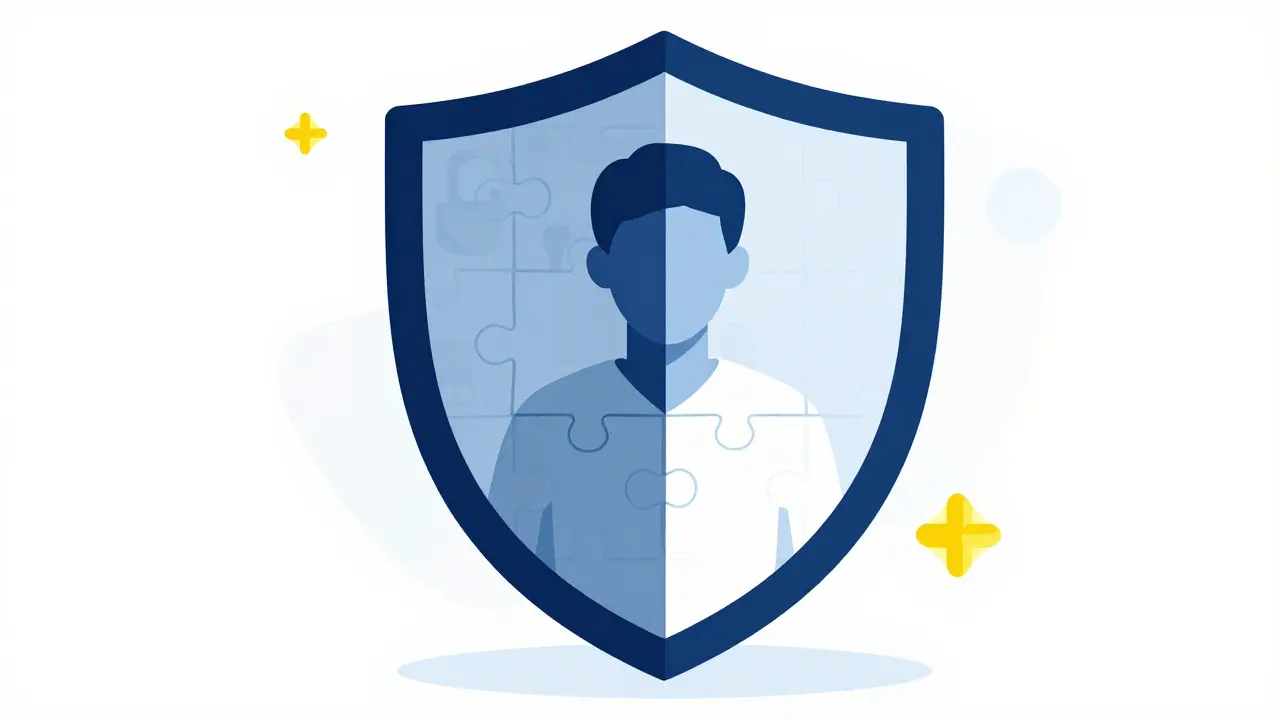 Shield symbolizing safe and verified online pharmacy