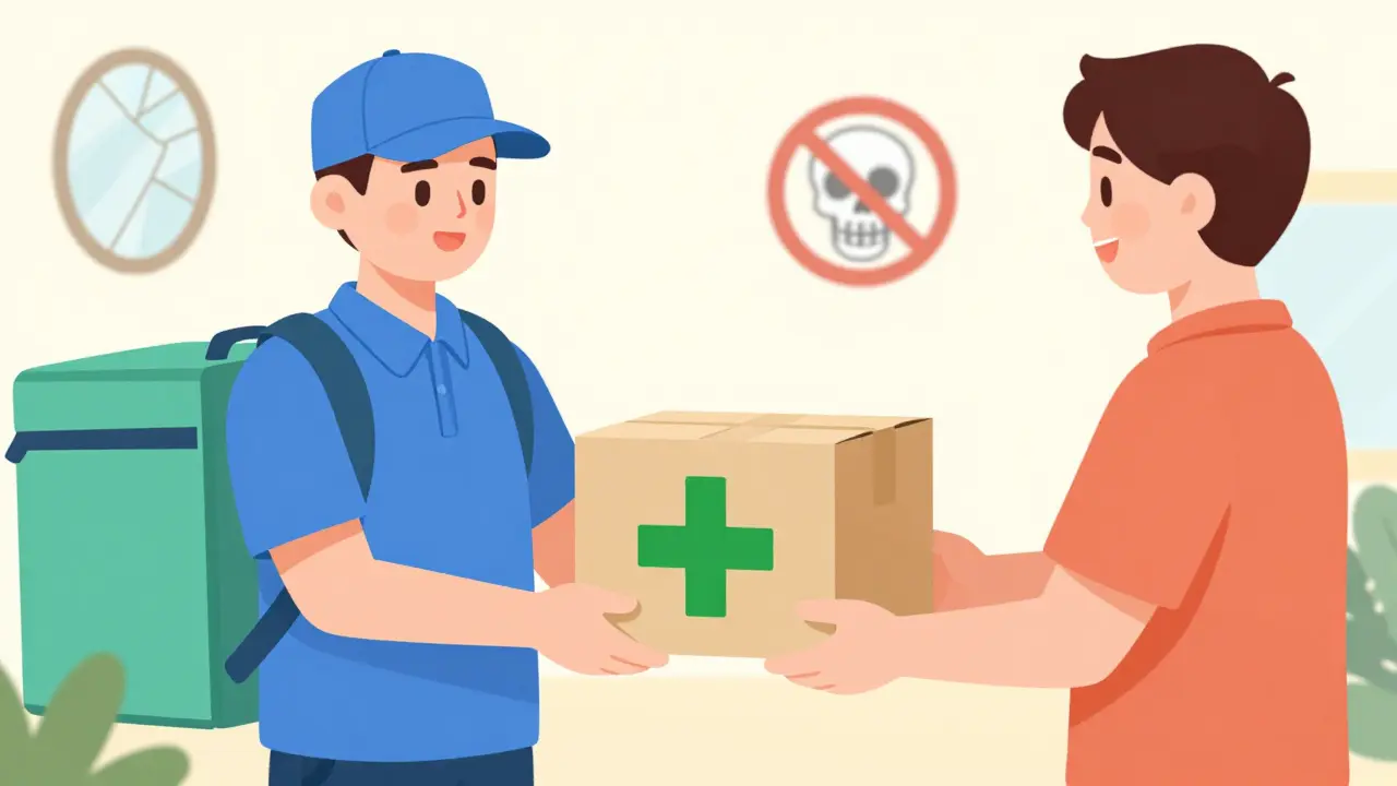 Safe delivery of generic imiquimod from certified pharmacy